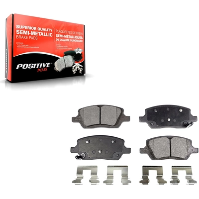 TRANSIT WAREHOUSE - PPF-D1093 - Rear Semi Metallic Pads pa6