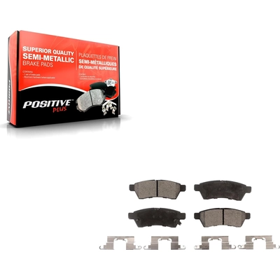 TRANSIT WAREHOUSE - PPF-D1100 - Rear Semi Metallic Pads pa5