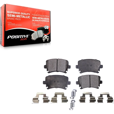 TRANSIT WAREHOUSE - PPF-D1108 - Rear Semi Metallic Pads pa6