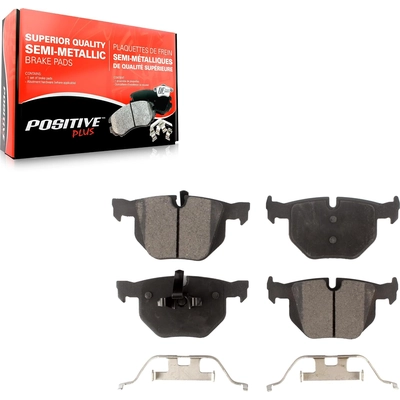 Rear Semi Metallic Pads by TRANSIT WAREHOUSE - PPF-D1170 pa5