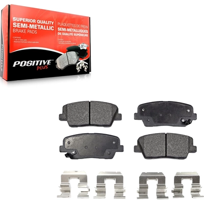 TRANSIT WAREHOUSE - PPF-D1284 - Rear Semi Metallic Pads pa5