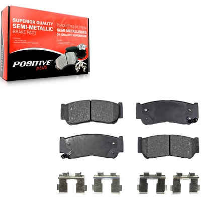 TRANSIT WAREHOUSE - PPF-D1297 - Rear Semi Metallic Pads pa6