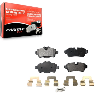 TRANSIT WAREHOUSE - PPF-D1309 - Rear Semi Metallic Pads pa5