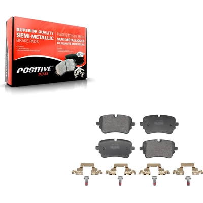 TRANSIT WAREHOUSE - PPF-D1317A - Rear Semi Metallic Pads pa4