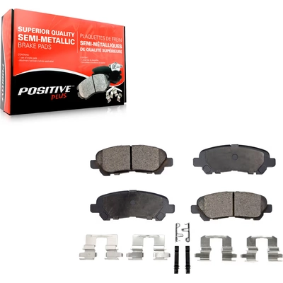 TRANSIT WAREHOUSE - PPF-D1325 - Rear Semi Metallic Pads pa4