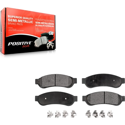 TRANSIT WAREHOUSE - PPF-D1334 - Rear Semi Metallic Pads pa6