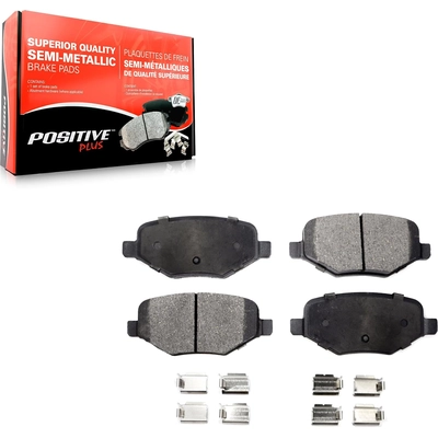 TRANSIT WAREHOUSE - PPF-D1377 - Rear Semi Metallic Pads pa3