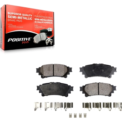TRANSIT WAREHOUSE - PPF-D1391 - Rear Semi Metallic Pads pa4