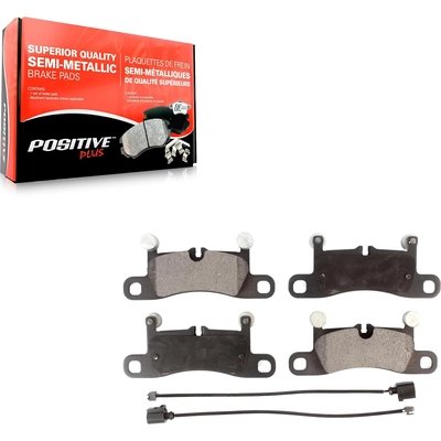 TRANSIT WAREHOUSE - PPF-D1453 - Rear Semi Metallic Pads pa5