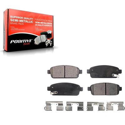 TRANSIT WAREHOUSE - PPF-D1468 - Rear Semi Metallic Pads pa6