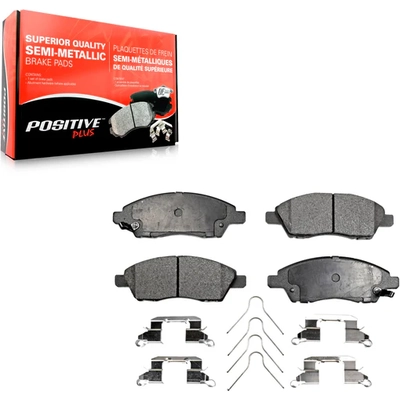 TRANSIT WAREHOUSE - PPF-D1602 - Rear Semi Metallic Pads pa5