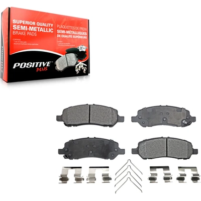 TRANSIT WAREHOUSE - PPF-D1647 - Rear Semi Metallic Pads pa6
