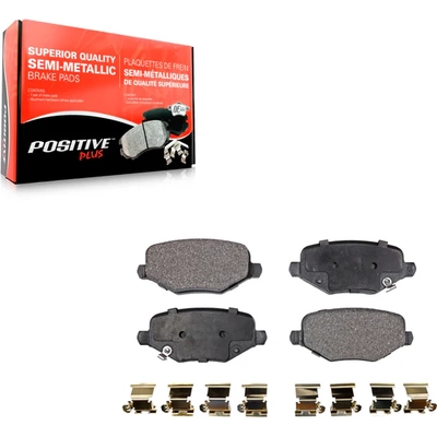 Rear Semi Metallic Pads by TRANSIT WAREHOUSE - PPF-D1719 pa4