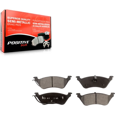 TRANSIT WAREHOUSE - PPF-D858 - Rear Semi Metallic Pads pa4