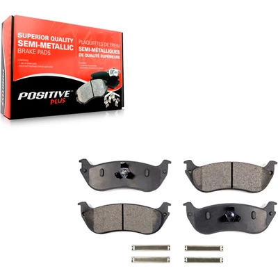 Rear Semi Metallic Pads by TRANSIT WAREHOUSE - PPF-D881 pa4