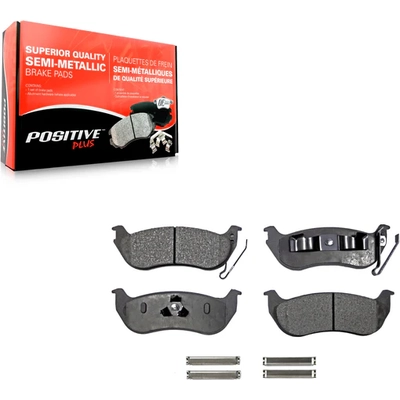 TRANSIT WAREHOUSE - PPF-D981 - Rear Semi Metallic Pads pa5