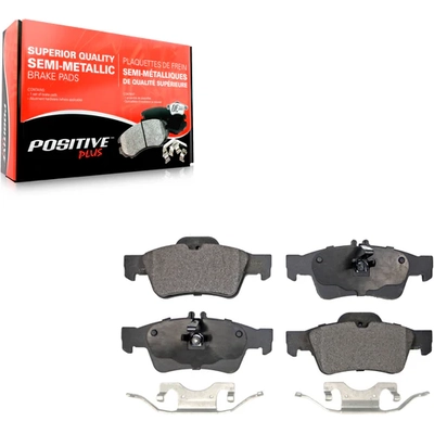 Rear Semi Metallic Pads by TRANSIT WAREHOUSE - PPF-D986 pa5