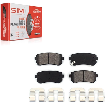 TRANSIT WAREHOUSE - SIM-1157 - Rear Semi Metallic Pads pa6