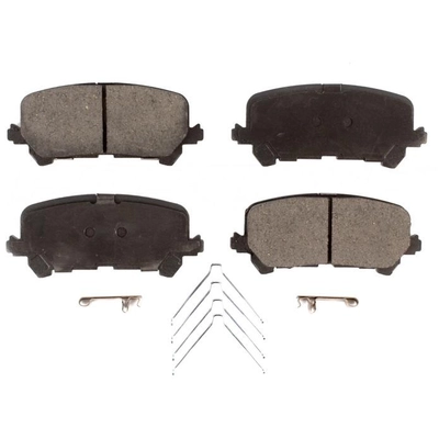 Rear Semi Metallic Pads by TRANSIT WAREHOUSE - PPF-D1724 pa2