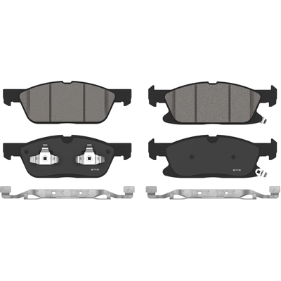 Rear Semi Metallic Pads by WAGNER - ZX2180 pa1