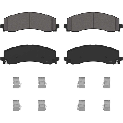 Rear Semi Metallic Pads by WAGNER - ZX2225 pa1