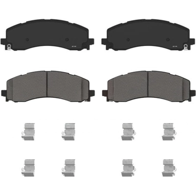 Rear Semi Metallic Pads by WAGNER - ZX2225 pa6