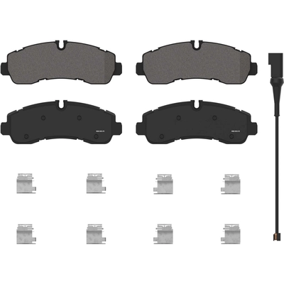 Rear Semi Metallic Pads by WAGNER - ZX2281 pa1