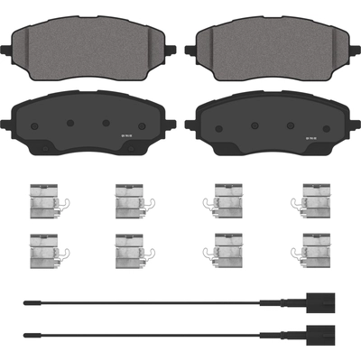 Rear Semi Metallic Pads by WAGNER - ZX2467 pa2