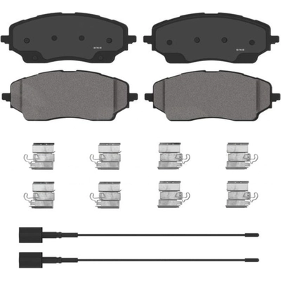 Rear Semi Metallic Pads by WAGNER - ZX2467 pa3