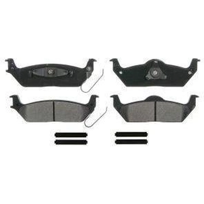 WAGNER - ZX1012A - Rear Semi Metallic Pads pa1