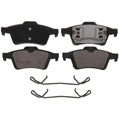 Rear Semi Metallic Pads by WAGNER - ZX973A pa1