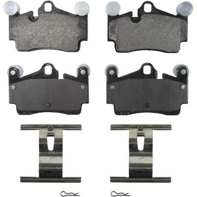 Rear Semi Metallic Pads by WAGNER - ZX978A pa12