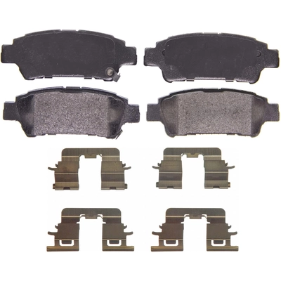 Rear Semi Metallic Pads by WAGNER - ZX995 pa4