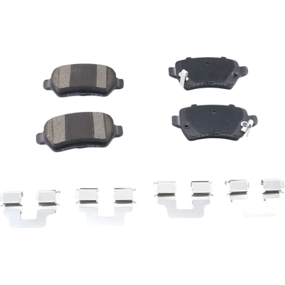 WORLDPARTS SYNERGY - WSD1362MH - Plaquettes arrière semi-métallique pa1