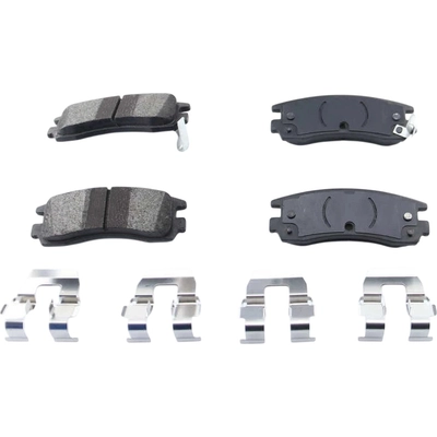 WORLDPARTS SYNERGY - WSD698MH - Rear Semi Metallic Pads pa1