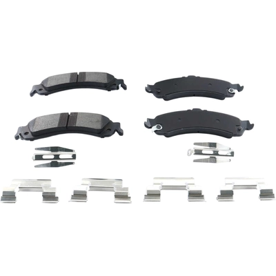 WORLDPARTS SYNERGY - WSD834MH - Rear Semi Metallic Brake Pads pa1