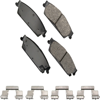 Rear Severe Duty Pads by AKEBONO - SDF1194 pa2