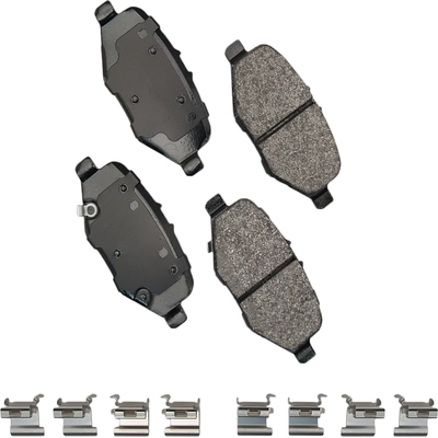 Rear Severe Duty Pads by AKEBONO - SDF1612 pa2