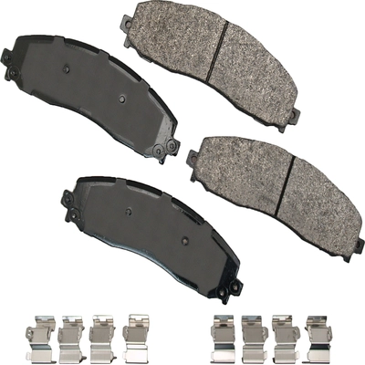 Rear Severe Duty Pads by AKEBONO - SDF1691 pa1