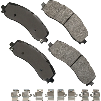 Rear Severe Duty Pads by AKEBONO - SDF2225 pa1