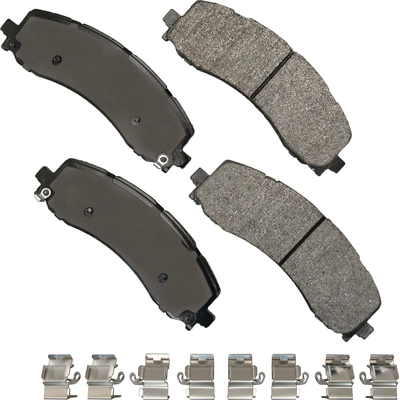 Rear Severe Duty Pads by AKEBONO - SDF2225 pa2