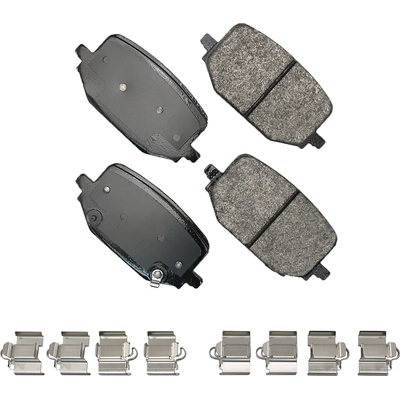 Rear Severe Duty Pads by AKEBONO - SDF2231 pa1