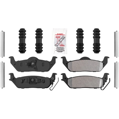 Rear Severe Duty Pads by AMERIBRAKES - ASD1012 pa2