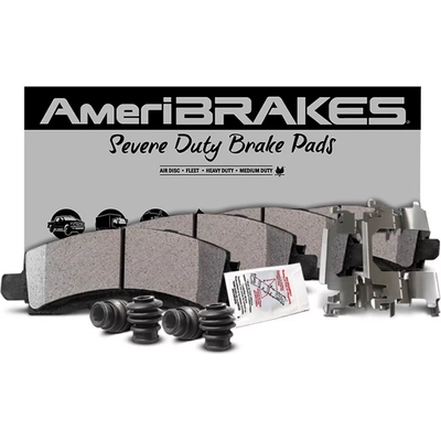 Rear Severe Duty Pads by AMERIBRAKES - ASD2280 pa1