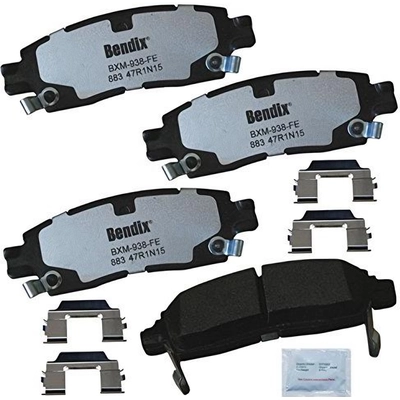 Rear Severe Duty Pads by BENDIX - MKD883FM pa5