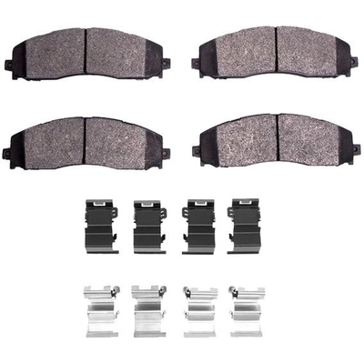 Rear Severe Duty Pads by DYNAMIC FRICTION COMPANY - 1214-1691-01 pa1