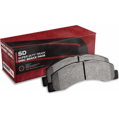 Rear Severe Duty Pads by HAWK PERFORMANCE - HB323P.724 pa23