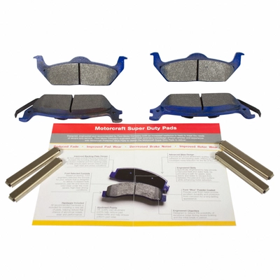 Rear Severe Duty Pads by MOTORCRAFT - BRSD1012A pa1