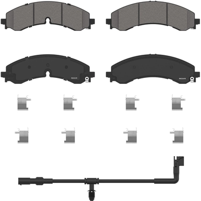 Rear Severe Duty Pads by WAGNER - SX2250 pa2