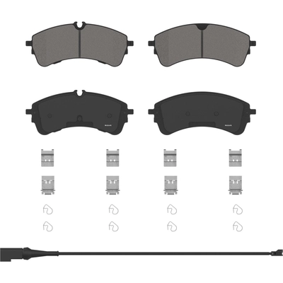 Rear Severe Duty Pads by WAGNER - SX2388 pa2
